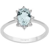 Anello Comete Donna Fantasia Di Acquamarina in Oro bianco Acquamarina ANQ299 - ANQ299